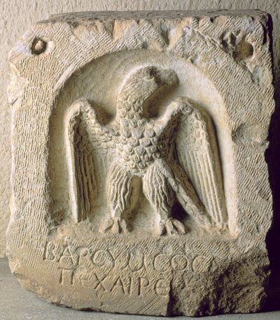 Tombstone with the Figure of an Eagle by Greek